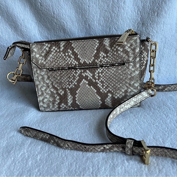 Michael Michael Kors Snake Embossed Crossbody Bag - Picture 3 of 6